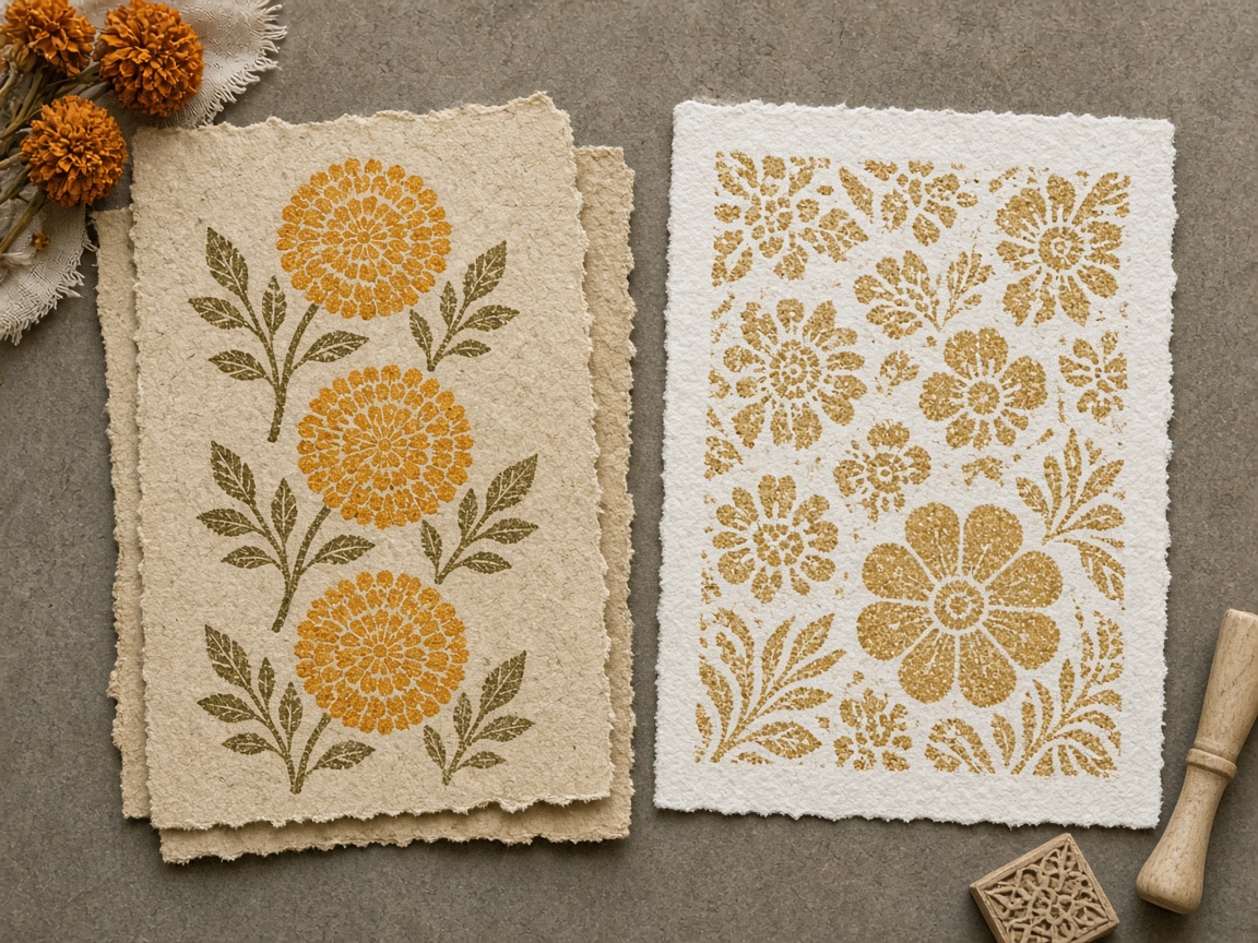 Handmade Paper Block Set — Paper & Prints